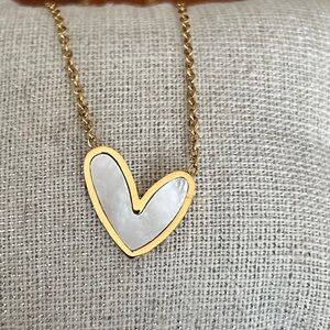 Modern Heart Necklace